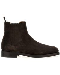Brunello Cucinelli - Suede Ankle Boots Boots, Ankle Boots - Lyst