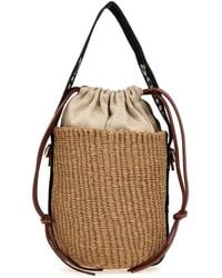 Chloé - Raffia Woody Small Bag - Lyst