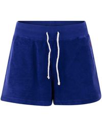 Polo Ralph Lauren - Sponge Shorts With Drawstring - Lyst
