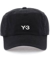 Y-3 - Hat With Curved Brim - Lyst