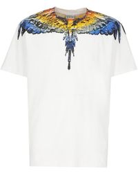 Marcelo Burlon - Lunar Wings T-shirt - Lyst