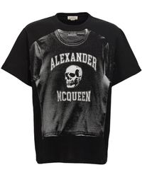 Alexander McQueen - Mcqueen Graffiti T-Shirt - Lyst