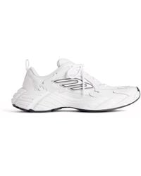 Balenciaga - Monday Cowskin And Polyester Sneakers Shoes - Lyst
