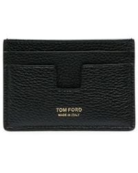 Tom Ford - Minimalist Calfskin Credit Card Holder - Lyst