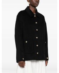 Anine Bing - Luca Jacket Black Cashmere Blend - Lyst
