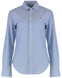 Polo Ralph Lauren - Logo Embroidery Cottond Shirt - Lyst