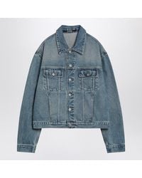 Jacquemus - Light Washed Denim Jacket - Lyst