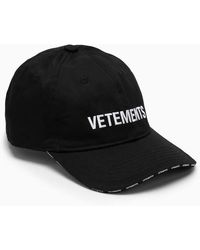 Vetements X Reebok 'fire' Graphic Logo Embroidered Baseball Cap for Men Lyst