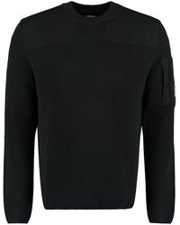 C.P. Company - Crew-neck Wool Sweater - Lyst