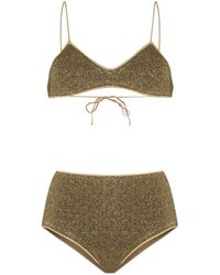 Rose Gold Bikinis and bathing suits for Women | Lyst