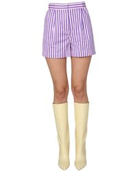 Etro - Shorts With Striped Pattern - Lyst
