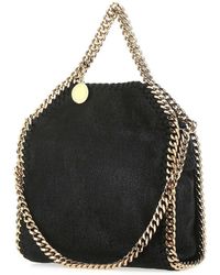 Stella McCartney - Falabella Holographic Chain Tiny Tote Handbag Handbag - Lyst