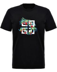 Givenchy - Embroidery Logo T-Shirt - Lyst