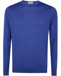 John Smedley - Hatfield Long Sleeves Crewneck Pullover - Lyst