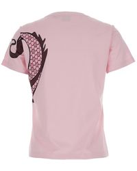 Pinko - T-Shirt With Dragone Print - Lyst