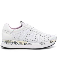 Premiata - Conny Broderie-Anglaise Sneakers - Lyst