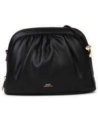 A.P.C. - Small 'Ninon' Eco-Leather Crossbody Bag - Lyst
