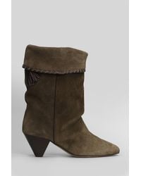 Isabel Marant - Dalby High Heels Ankle Boots - Lyst