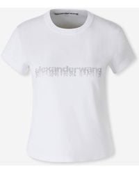 Alexander Wang - Round Neck T-Shirt - Lyst