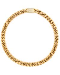 DARKAI - Steel Cuban Link Choker - Lyst