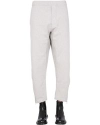 Maison Margiela - jogging Pants With Embroidered Logo - Lyst