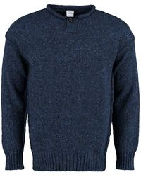 Aspesi - Knit Wool Pullover - Lyst