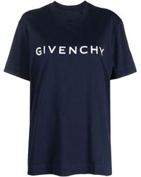 Givenchy - Logo Cotton T-Shirt - Lyst