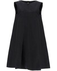 Marni - Flared Dress In Cotton Cady - Lyst