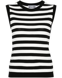 Moschino - Striped T-Shirt - Lyst
