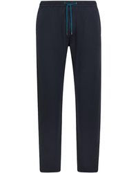 Paul Smith - Cotton Pants With Drawstring Waist - Lyst