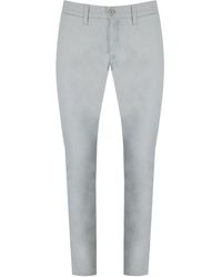 Carhartt - Sid Sonic Silver Chino Trousers - Lyst