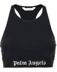 Palm Angels - Logo Sporty Top Tops - Lyst