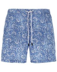 Barba Napoli - Paisley Floral Swimsuit - Lyst