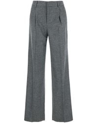 PT Torino - 'Lola' Pants With High Waist And Pleated Details - Lyst