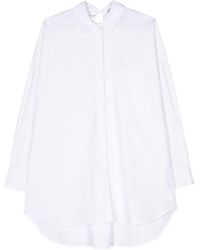 Semicouture - Lara Oversized Cotton Shirt - Lyst