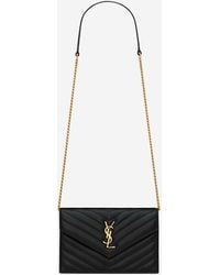 Saint Laurent - Cassandre Chain Bag - Lyst
