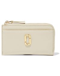 Marc Jacobs - The J Marc Top Zip Multi Leather Wallet - Lyst