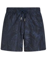 Etro - Swim Shorts Swimwear - Lyst