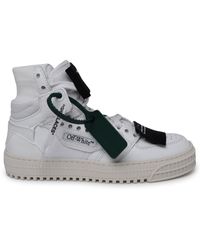 Off-White c/o Virgil Abloh - Off Court 3.0 Sneakers In White Leather And Fabric Blend - Lyst