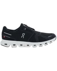 On Shoes - 'Cloud 6' Low Top Sneakers With Mesh Details And Logo The Side - Lyst