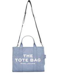 Marc Jacobs Small The Traveller Tote Bag - Blue