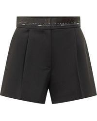 MSGM - Shorts With Waist Detail - Lyst
