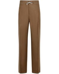 Maison Margiela - Mohair And Wool Trousers - Lyst