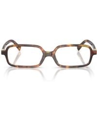 Miu Miu - 0Mu 01Yv Miu Regard Eyeglasses - Lyst