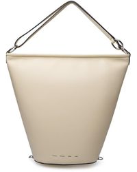 Proenza Schouler - 'spring' Ivory Nappa Leather Bag - Lyst