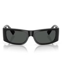 Versace - 0Ve4482 Lens Logo Sunglasses - Lyst
