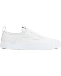 Givenchy - New City Leather Low Sneakers Shoes - Lyst