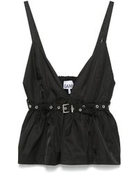 Ganni - Strappy Top - Lyst