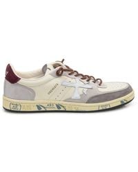 Premiata - And Leather And Suede Sneakers - Lyst