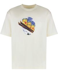 Drole de Monsieur - Ski Crew Neck T-Shirt - Lyst